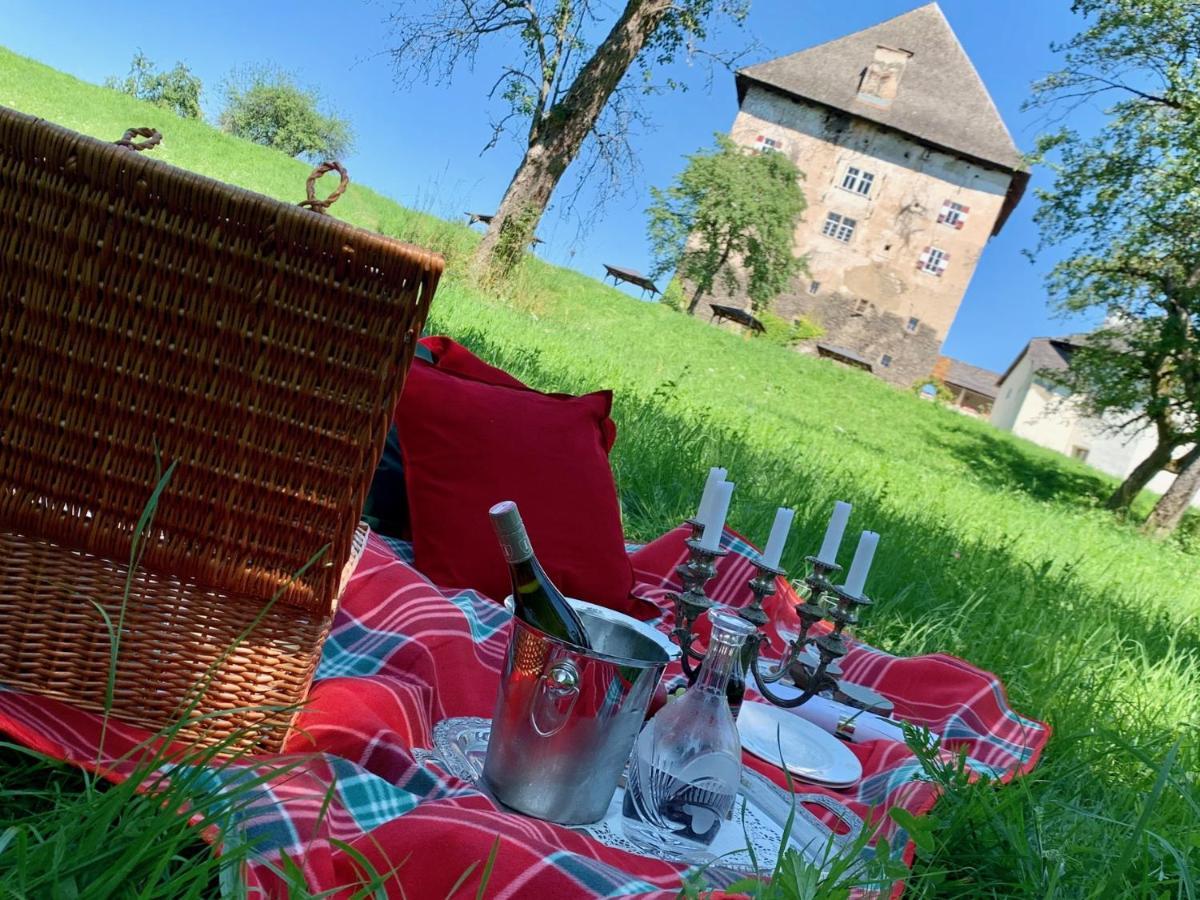 Schloss Moosburg Gaestehaus Eksteriør billede