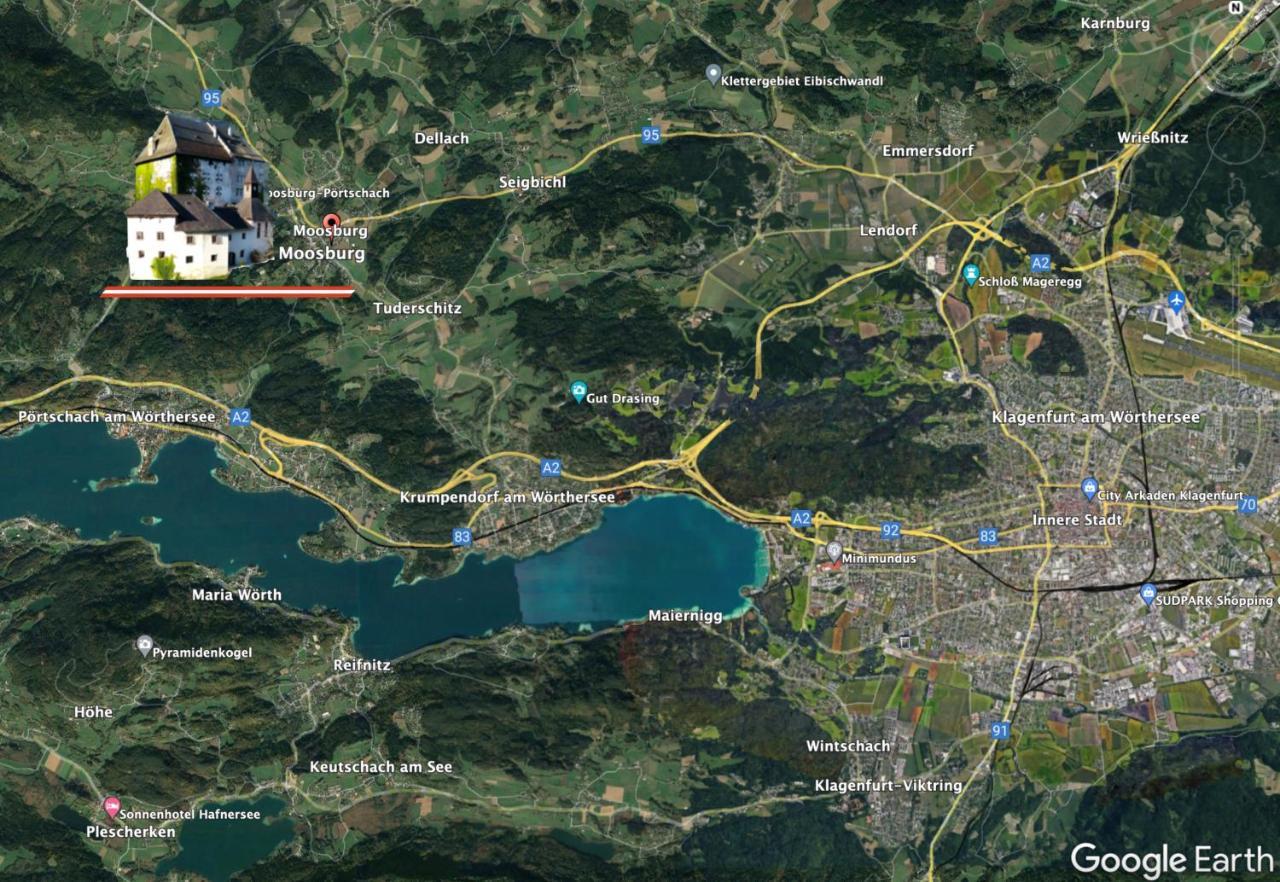 Schloss Moosburg Gaestehaus Eksteriør billede