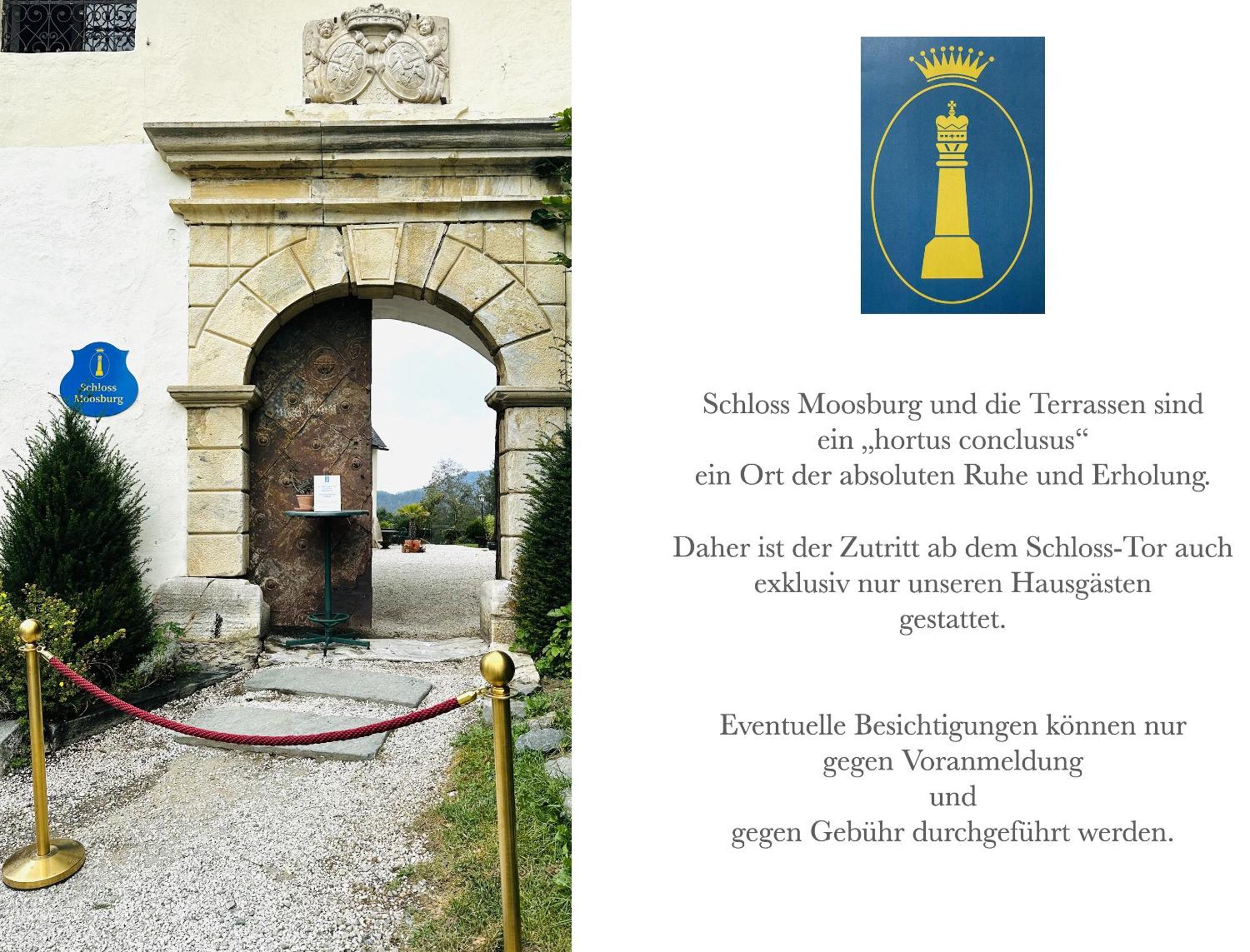 Schloss Moosburg Gaestehaus Eksteriør billede